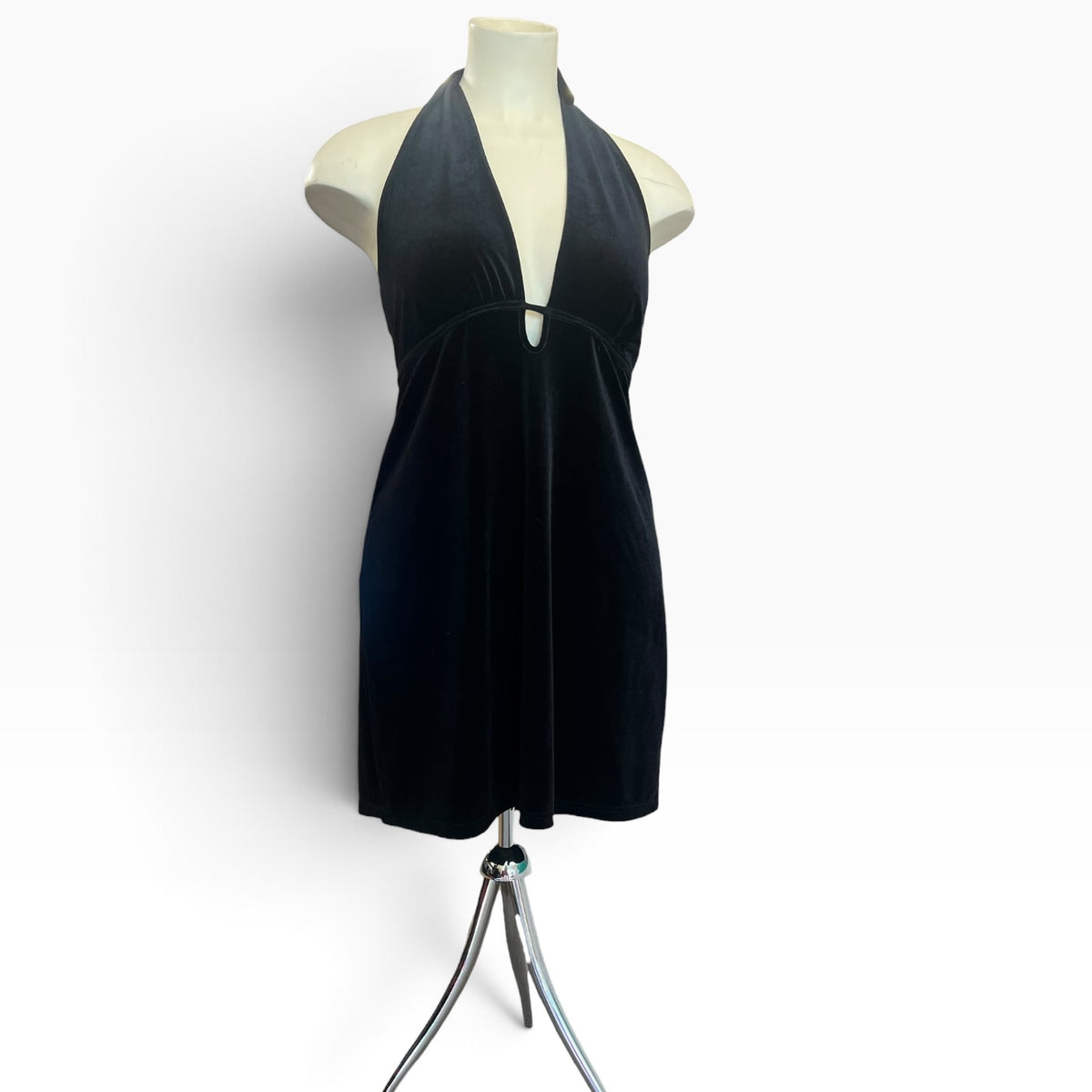 DANGERFIELD BLACK VELVET DRESS | 20