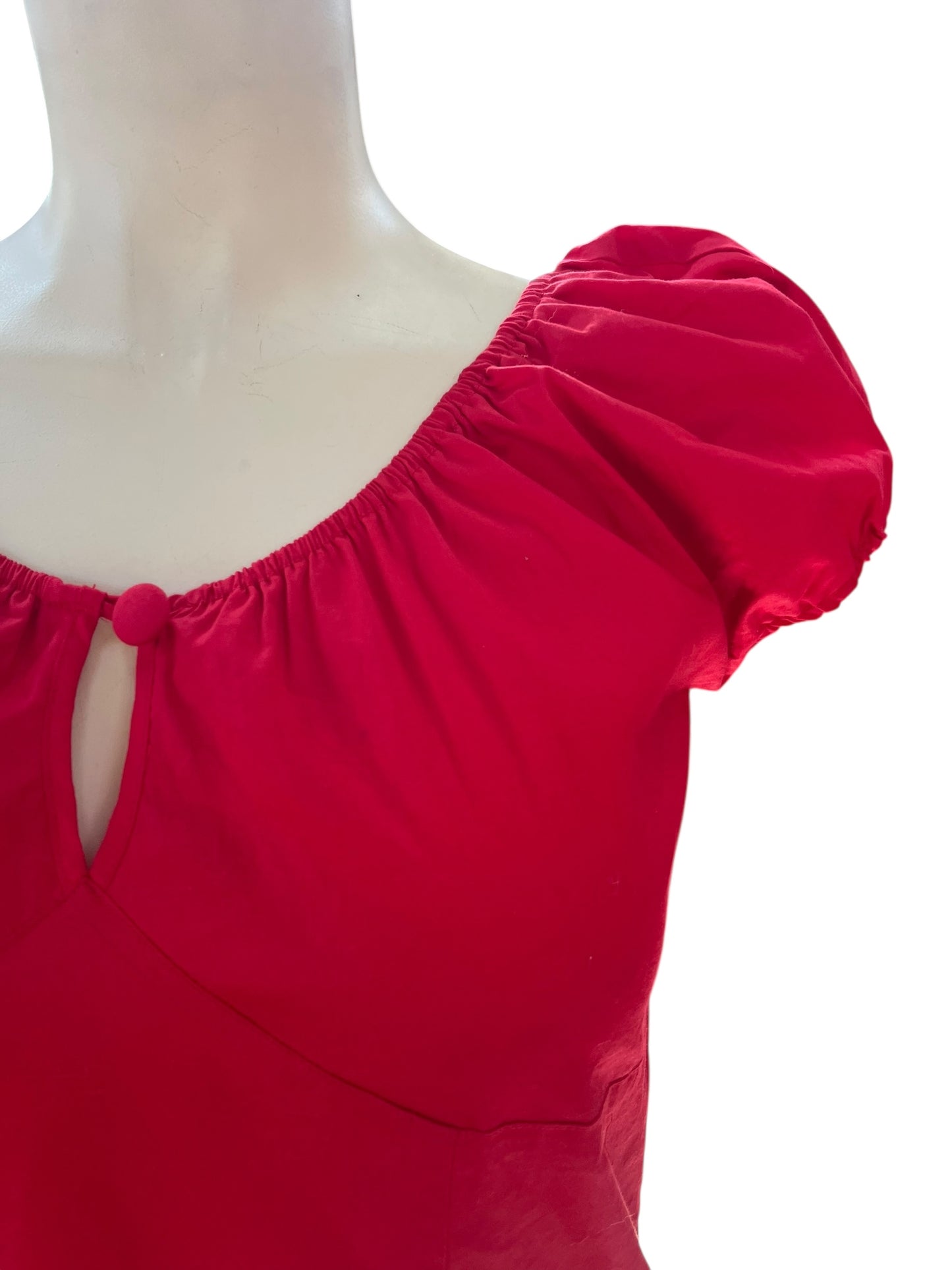 HELLBUNNY RED TOP | 2XL