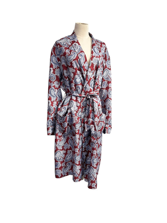 ESKAY PAISLEY ROBE M/L