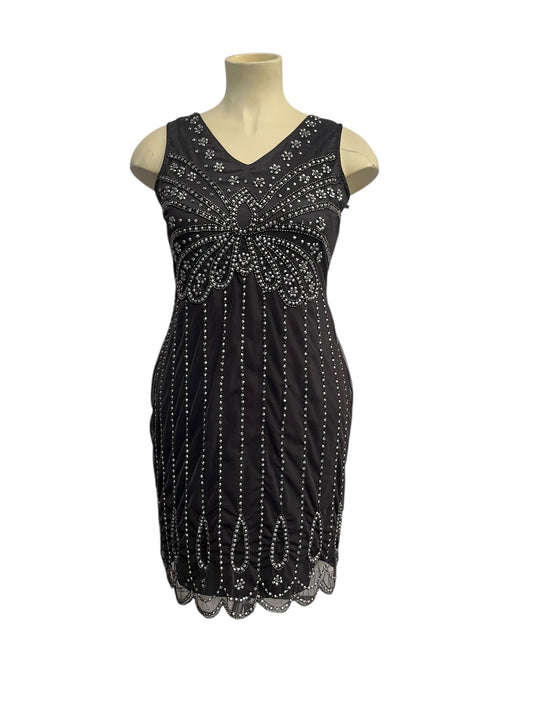GRACE HILL ART DECO DRESS SZ 14