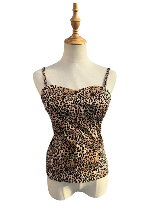 GUESS LEOPARD TOP | S/8