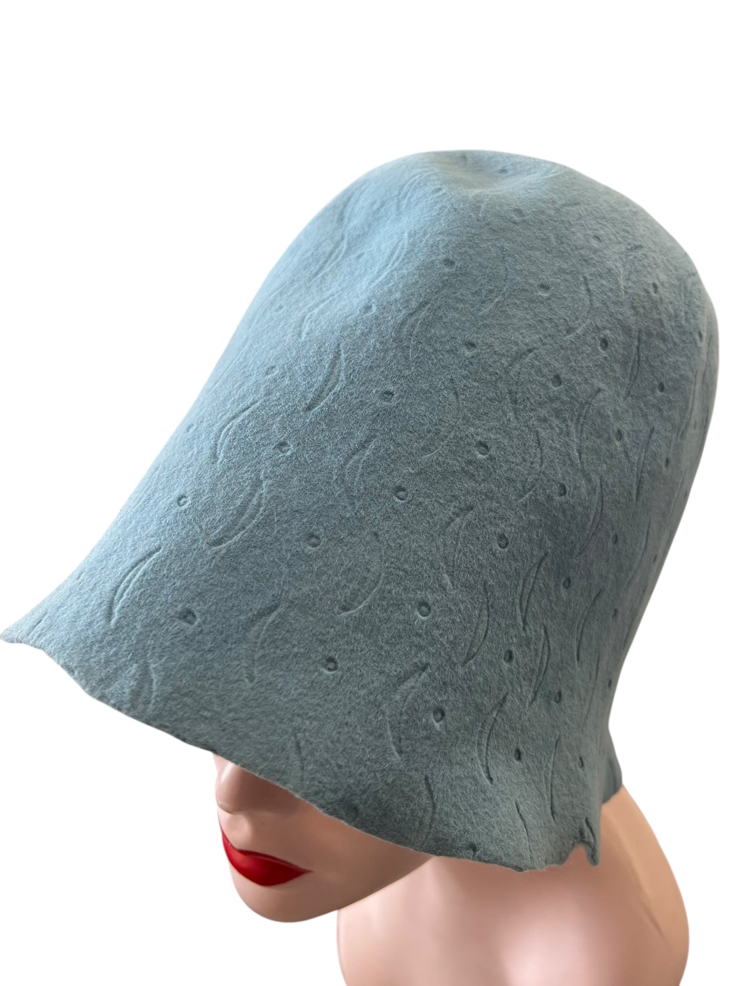 VESSANI BLUE FELT BASE HAT