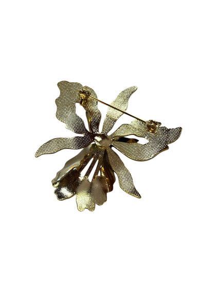 ORCHID BROOCH
