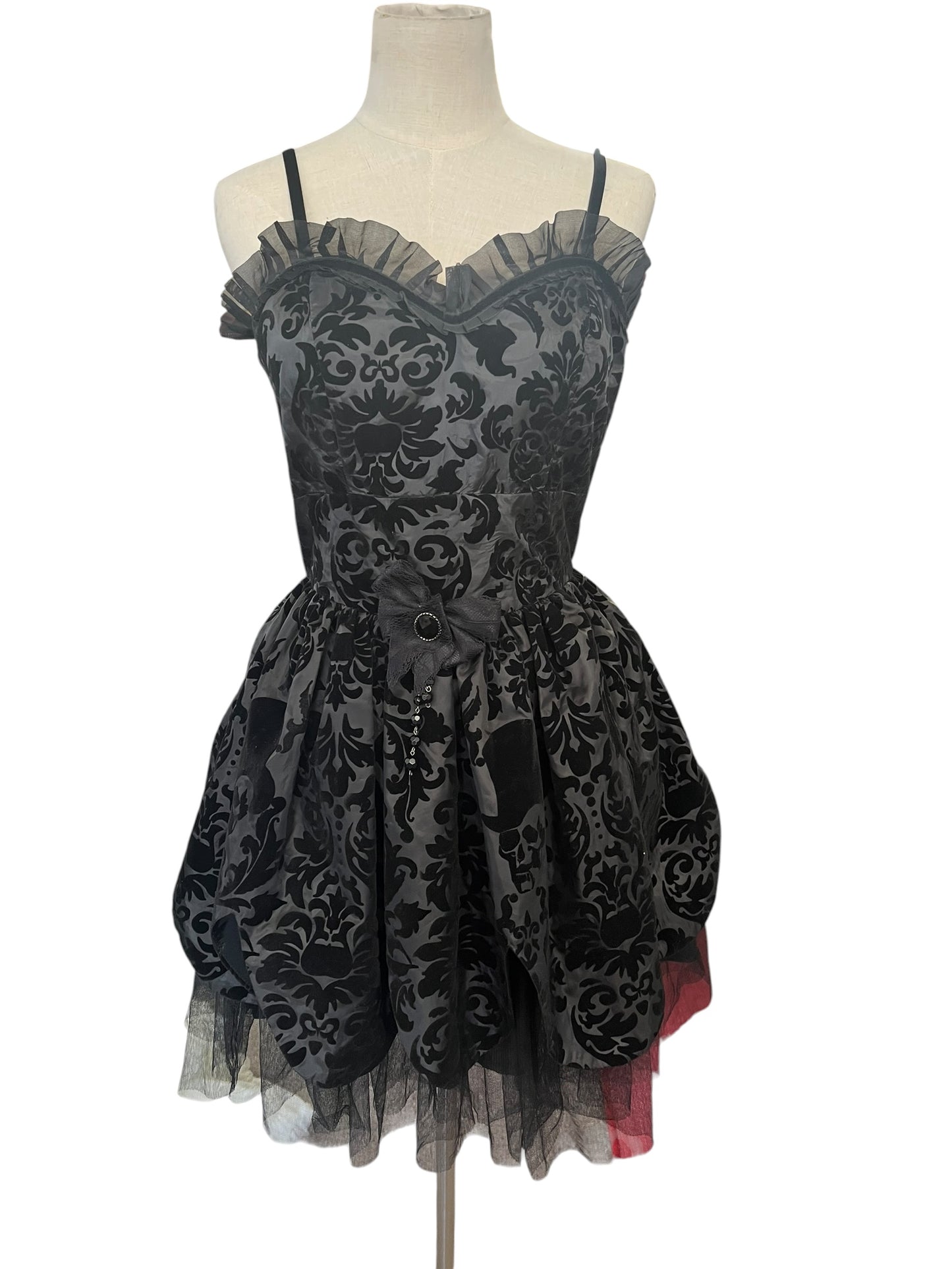 HELLBUNNY BROCADE DRESS | M