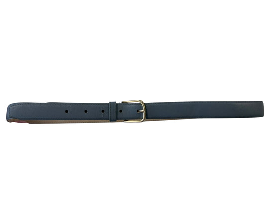 RICCO GREY LEATHER BELT | M
