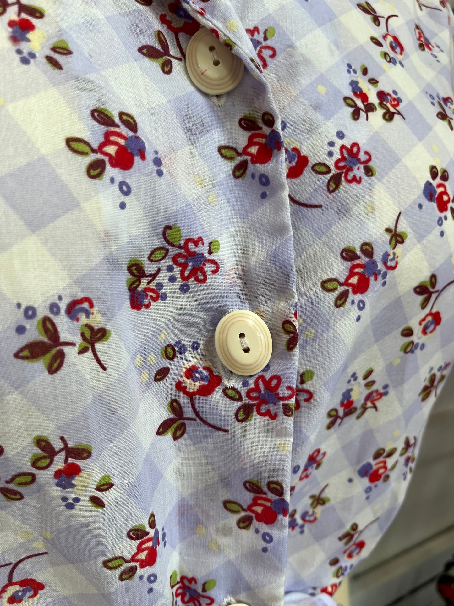 SWEET GINGHAM SHIRT sz 18
