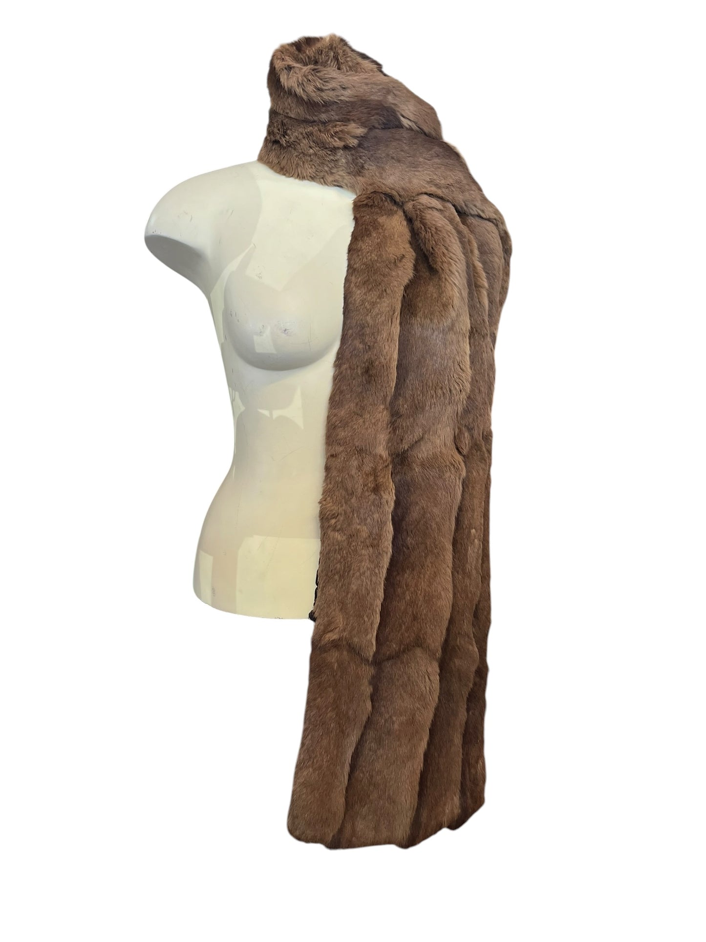 AS CANTREL LONG FUR STOLE