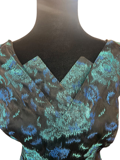 STRAVEN BLUE & GREEN GOWN | 16