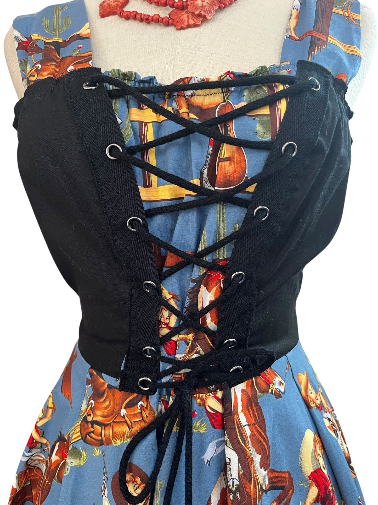 CORSETED COWGIRL DRESS | 12
