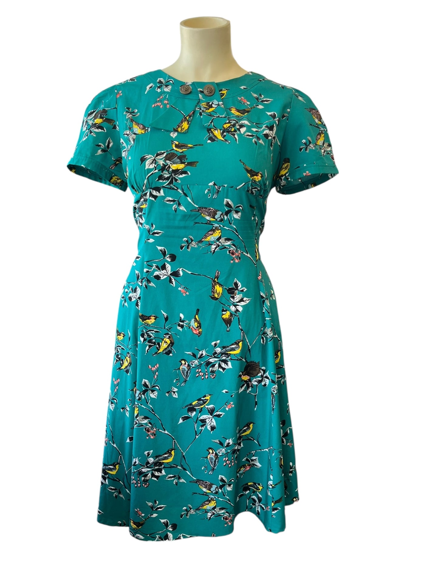 HELL BUNNY VIXEN BIRDY DRESS | 3XL