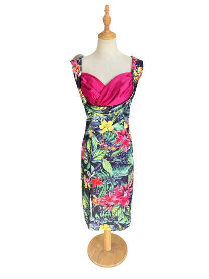 LINDY BOP TROPICAL DRESS | 12