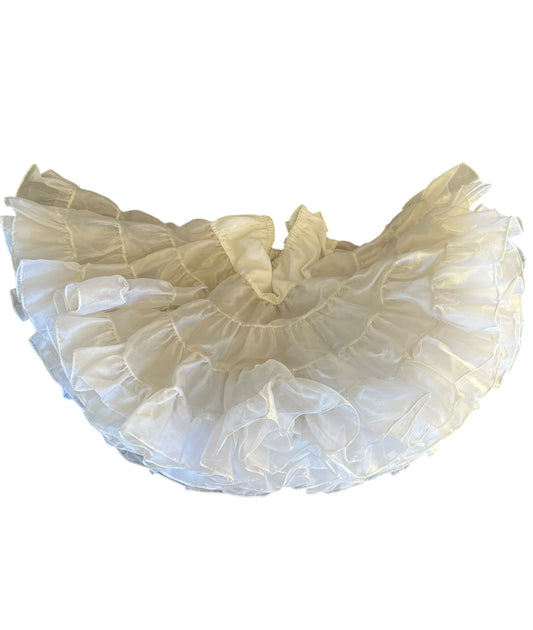 SQUARE DANCE WHITE PEARL PETTICOAT |