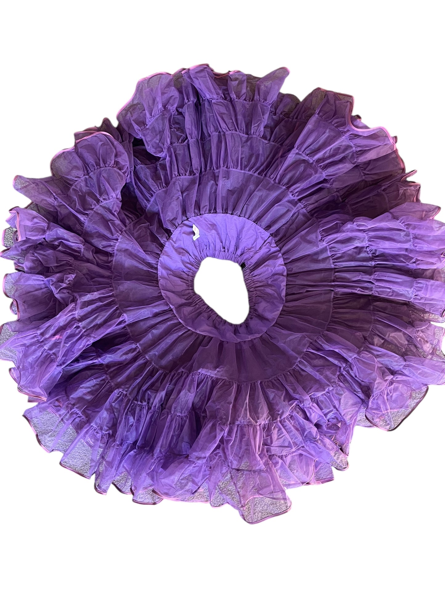 SQUARE DANCE PURPLE PETTICOAT
