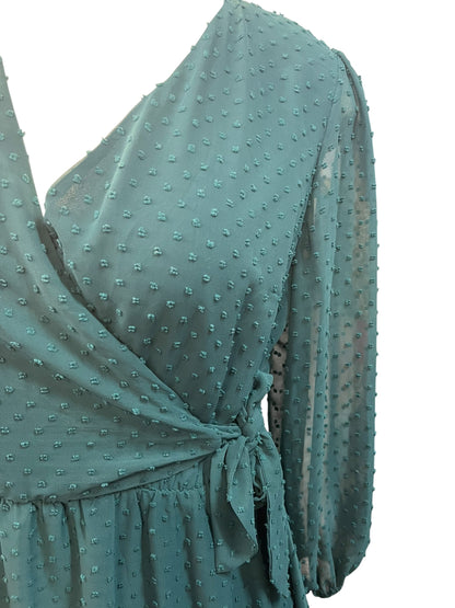 CITY CHIC GREEN DRESS  | XS