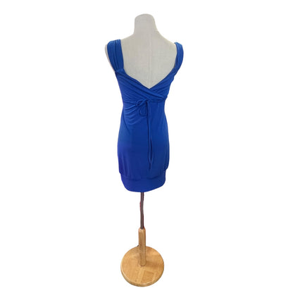 BLUE Y2K MINI DRESS | M