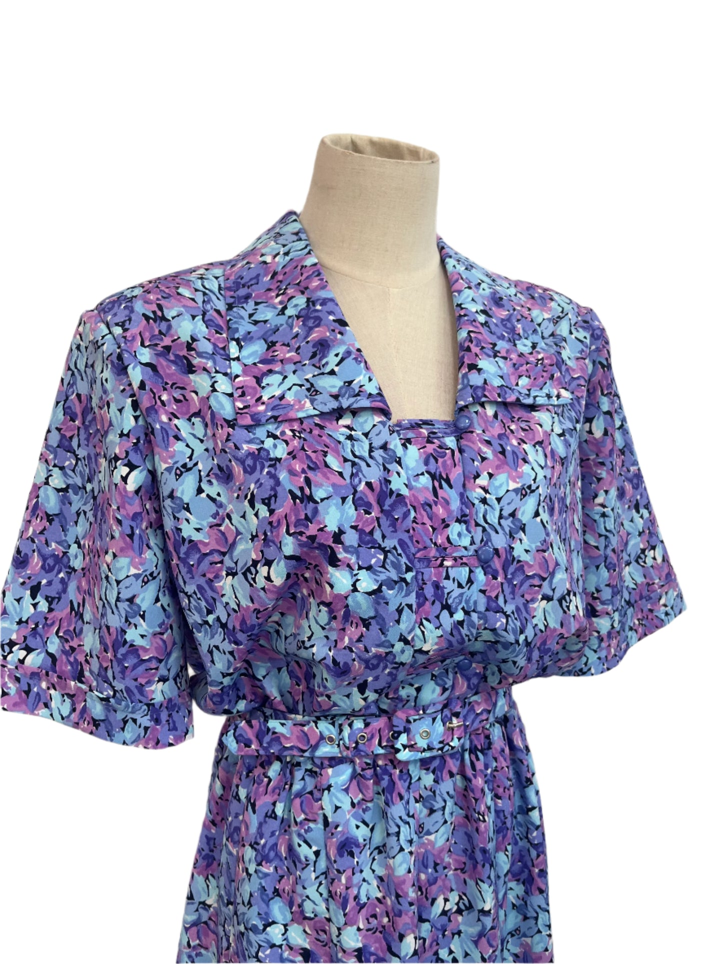 VIBRANT FLORAL DRESS SZ 12