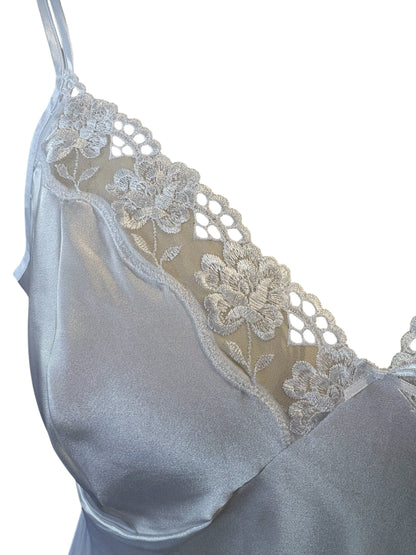 WHITE NIGHTGOWN WITH LACE | 8