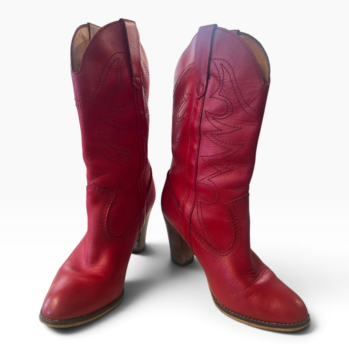 RED WESTERN BOOTS | 7