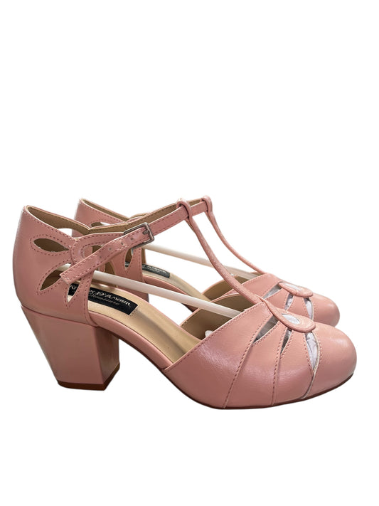 KITTEN DEMOUR BABY PINK HEELS | 7