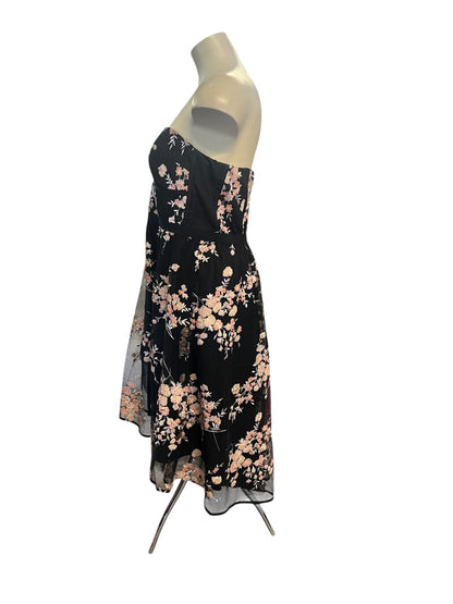 CITY CHIC FLORAL COCKTAIL DRESS | S