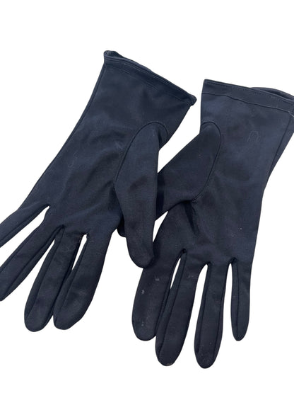 EMBROIDERED BLACK GLOVES | 9