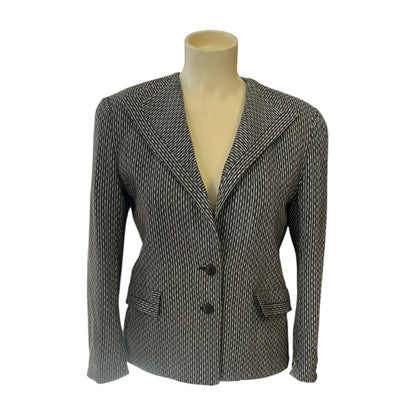 JAEGER WOOL STRIPE JACKET | 10