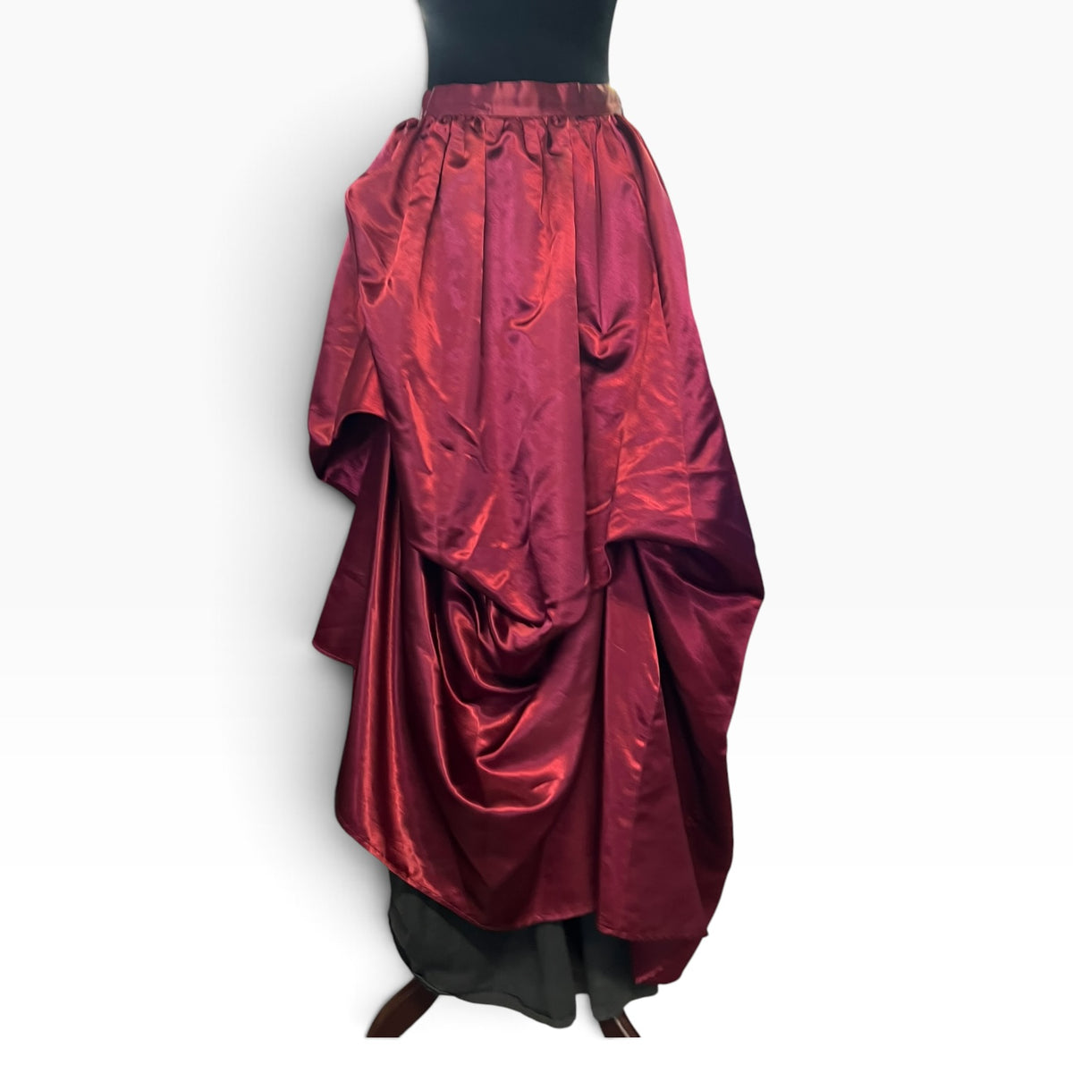 BURGUNDY STEAMPUNK SKIRT  | 10