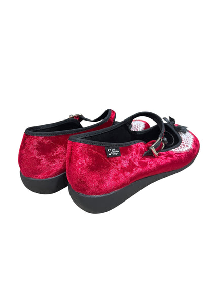 HOT CHOCOLATE VELVET SHOES | 41
