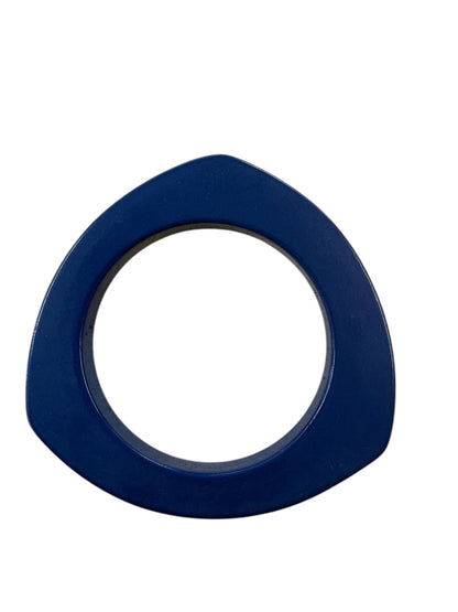 ANGULAR BLUE BANGLE