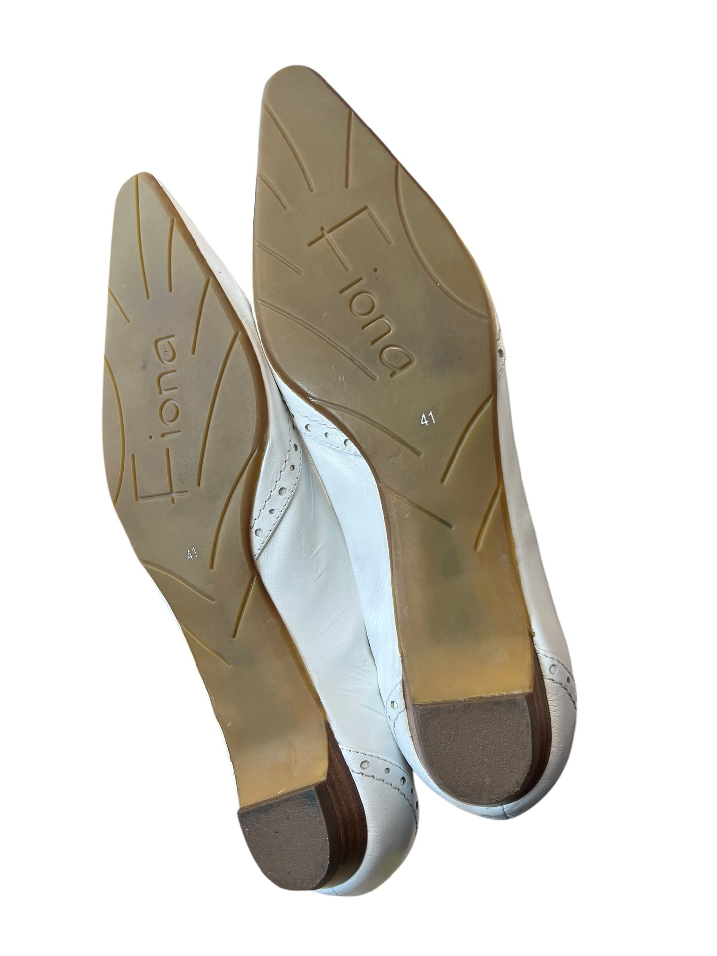 FIONA MCGUINNESS WHITE SHOES | 41