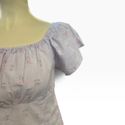 LAVENDER PEASANT TOP | 18