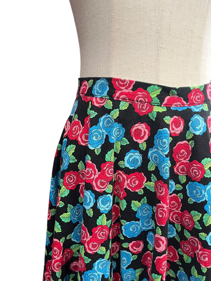 RED & BLUE ROSE SKIRT | 10