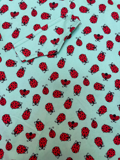 VOODOO VIXEN LADYBUG MINT SKIRT | XL
