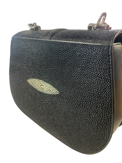 RARE STINGRAY LEATHER SHOULDER BAG