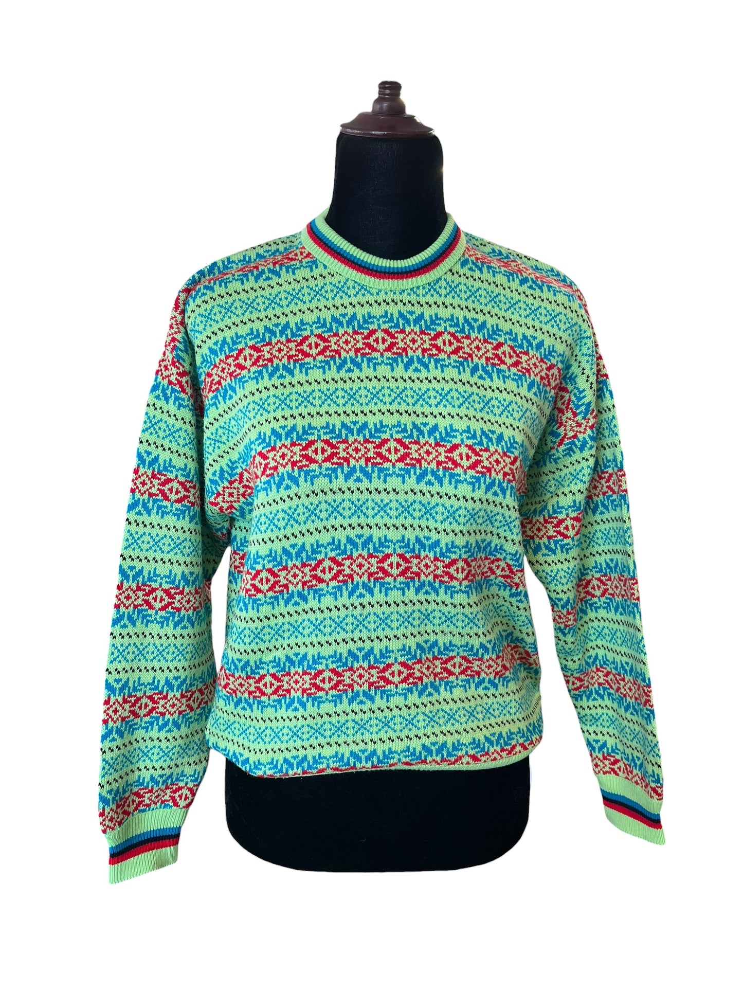 GREEN KNIT JERSEY | 8