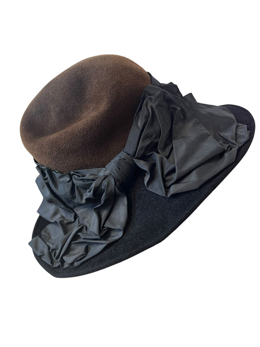 LOUISE GREEN BOW HAT