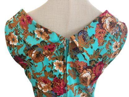 LINDY BOP BLUE FLORAL DRESS | 18