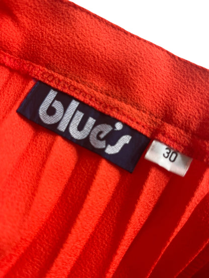 BLUES ORANGE RETRO SKIRT | 10