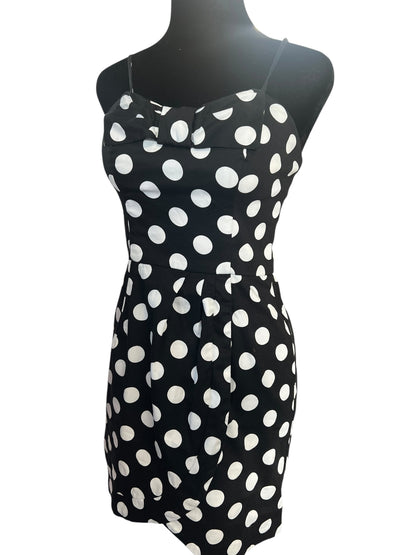 MISS ANNE POLKADOT MINI DRESS | 10