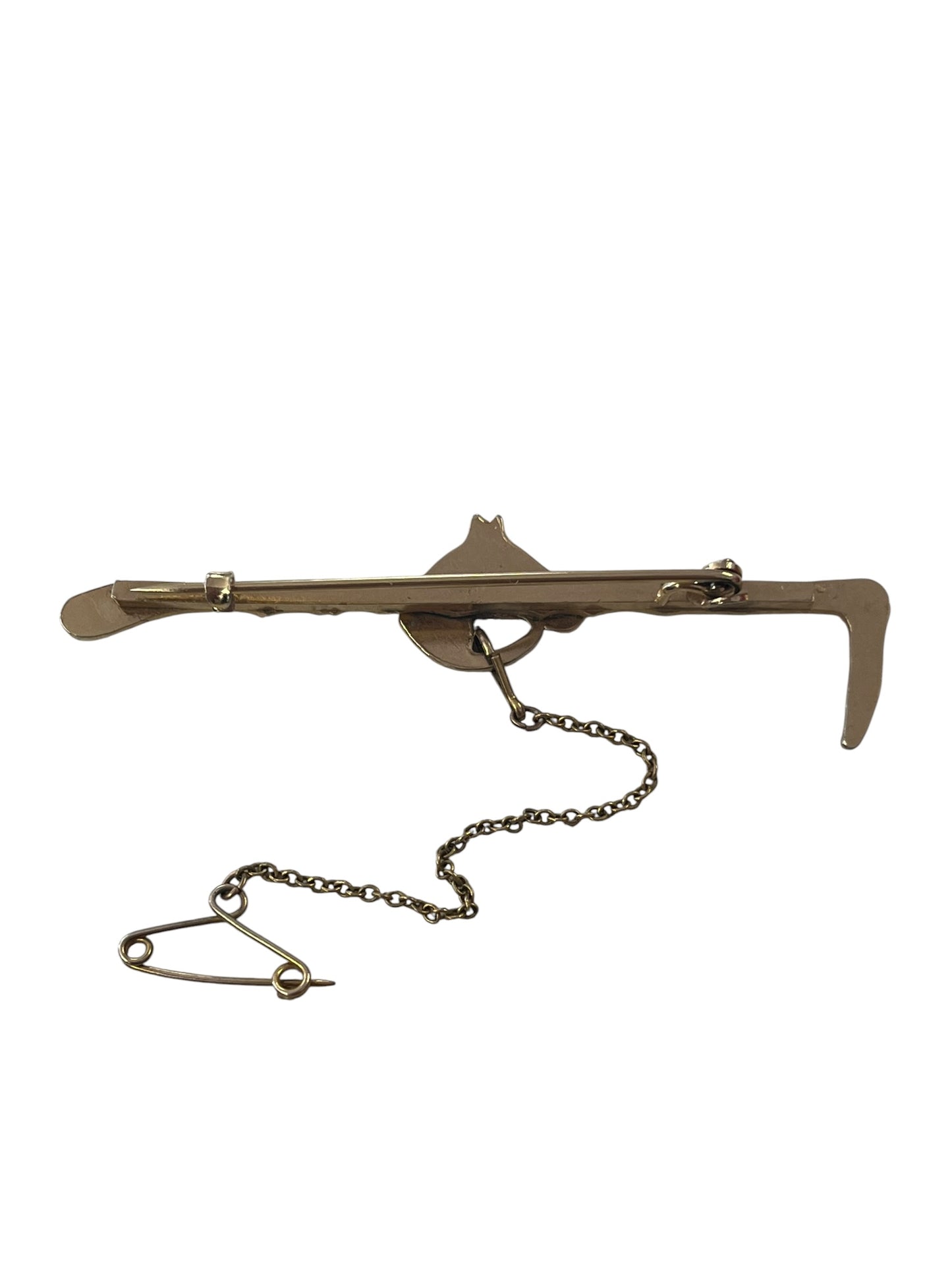 HORSE HEAD BROOCH