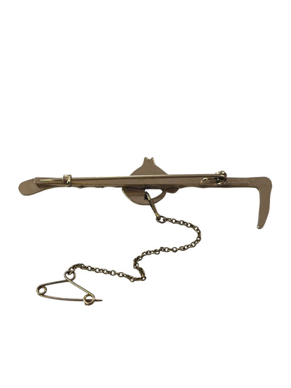 HORSE HEAD BROOCH