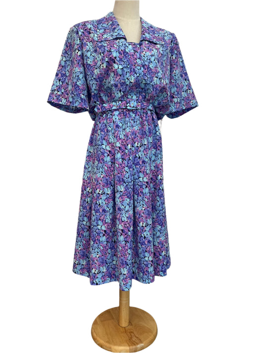 VIBRANT FLORAL DRESS SZ 12