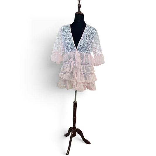 CUTE PINK BABYDOLL ROBE | 10