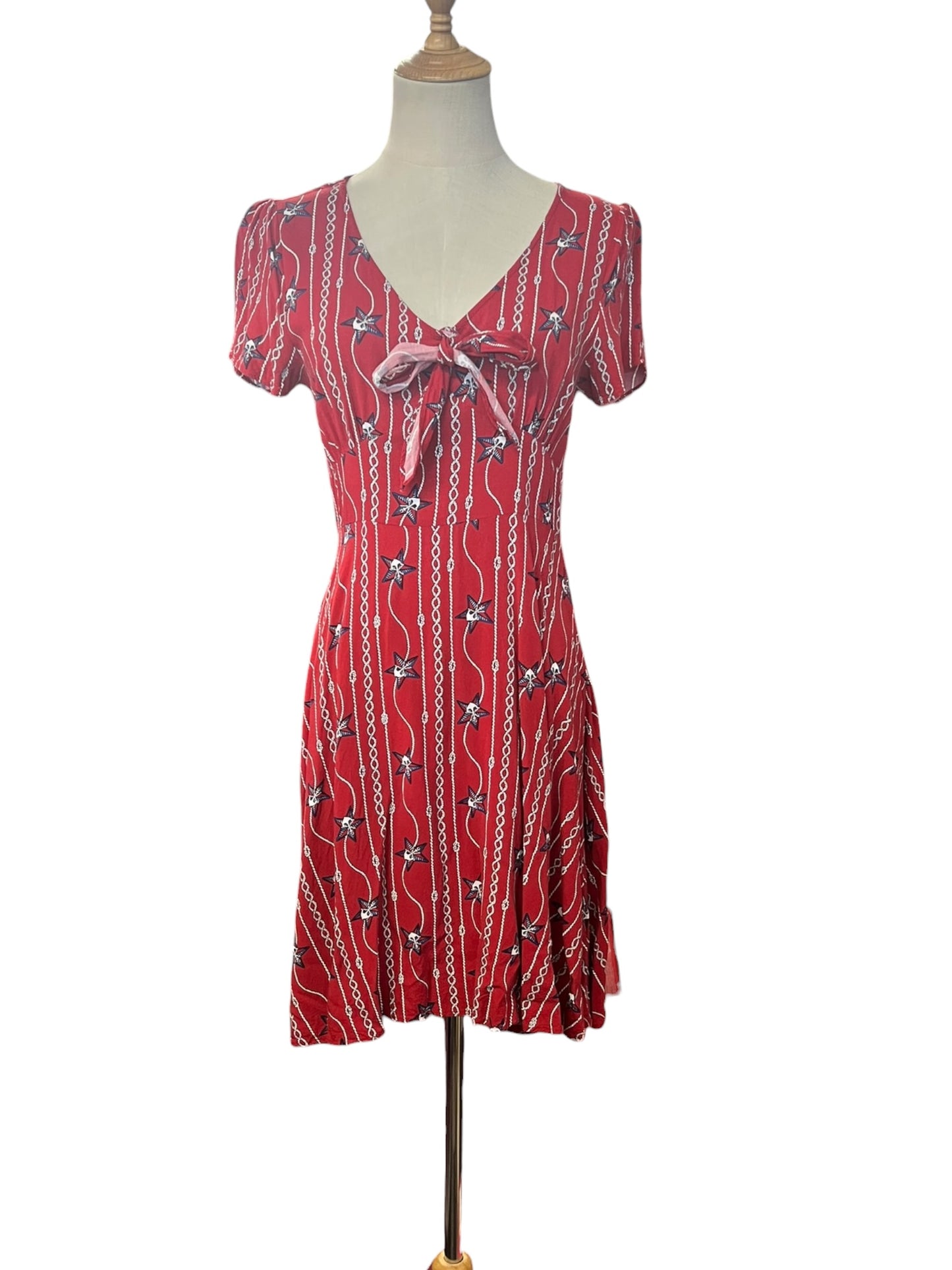 DANGERFIELD RED ANCHOR DRESS | 10