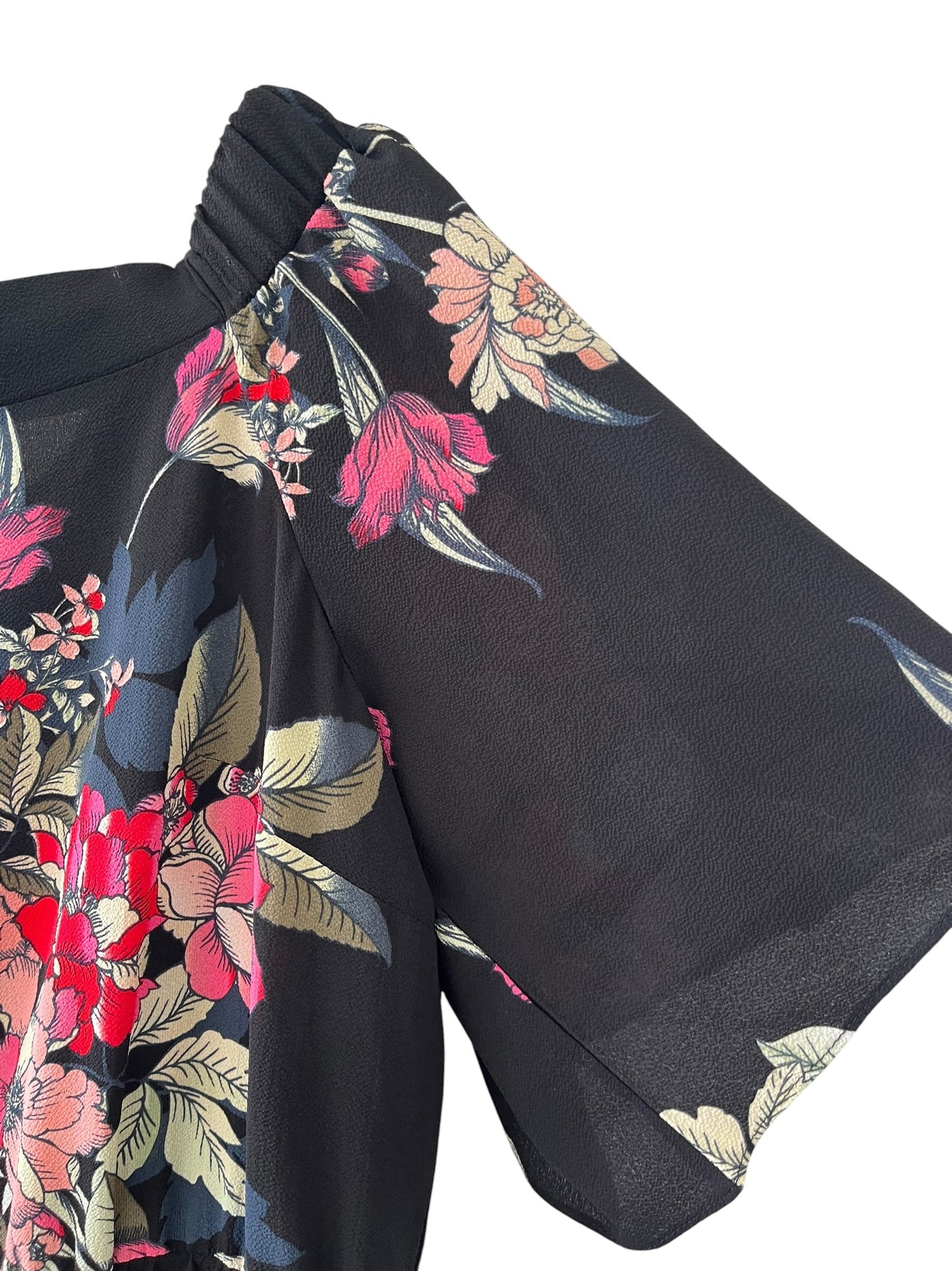 CITY CHIC OFF SHOULDER FLORAL JUMPSUIT | S