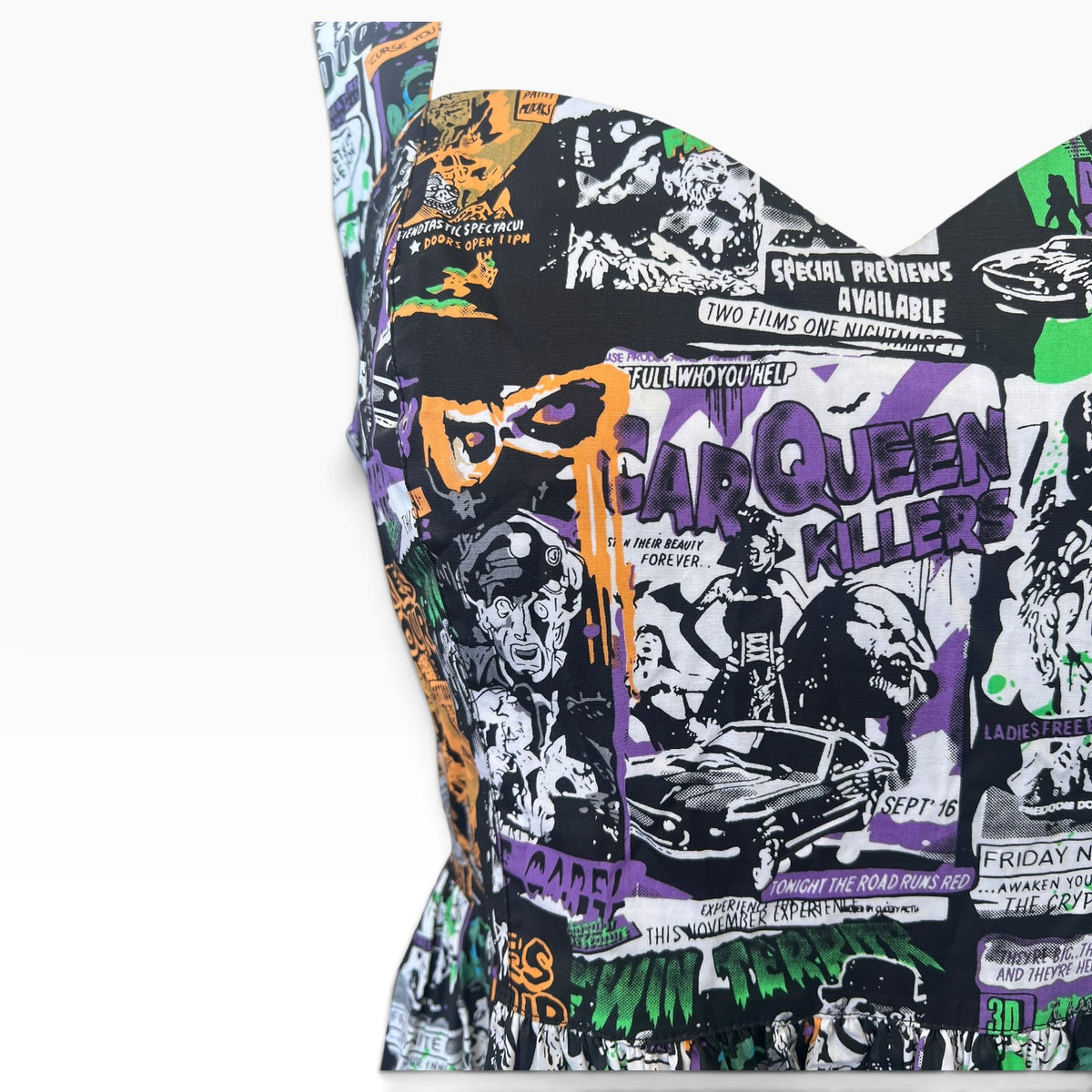 HELL BUNNY FRIDAY 13TH DRESS | 2XL