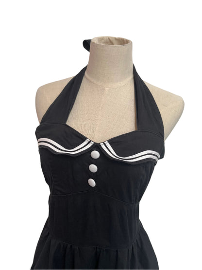 HELLBUNNY SKULL NAUTICAL DRESS | 10