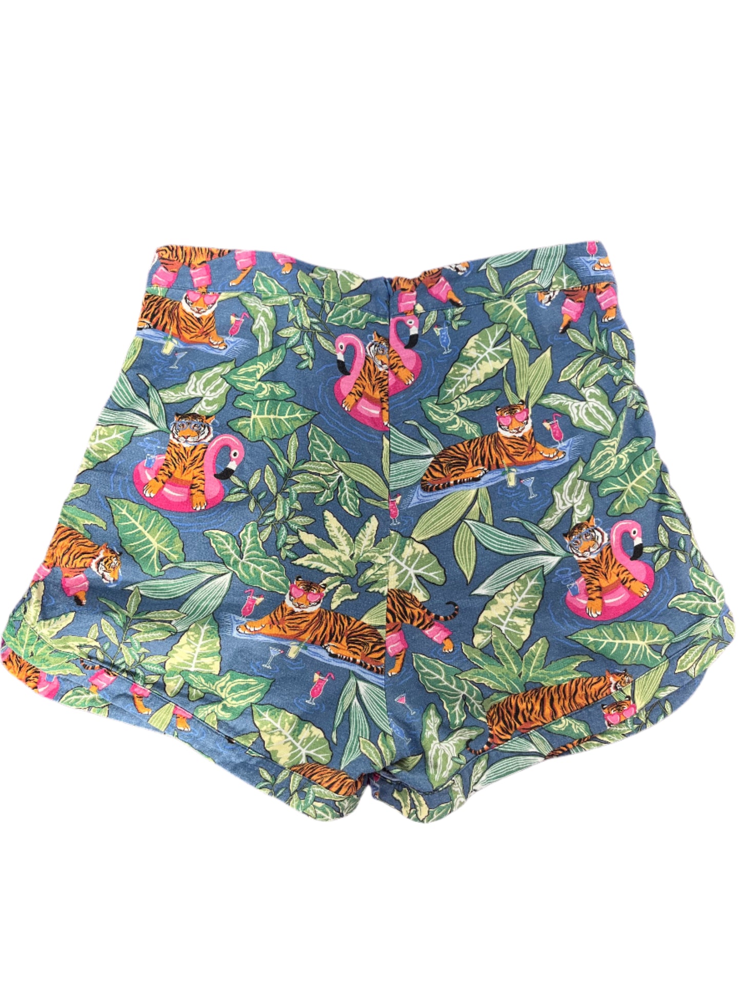 REVIVAL FLAMINGO SHORTS SZ 14