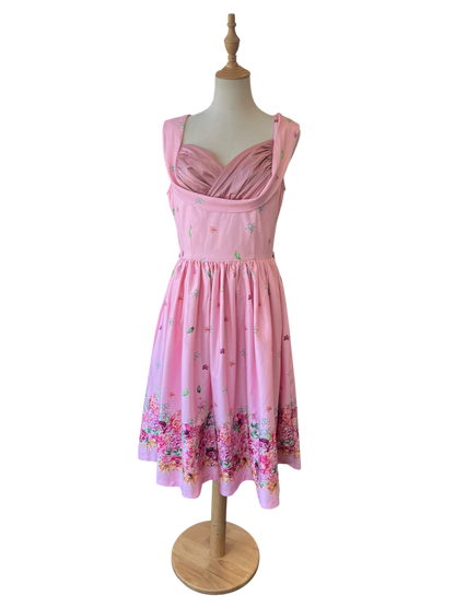 LINDY BOP PINK DARLENE DRESS | 10