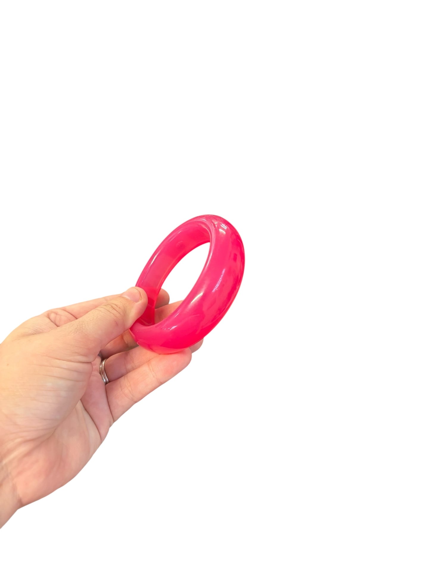 PINK TRANSLUCENT BANGLE
